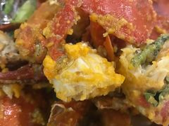 咸蛋黄螃蟹-兴旺海鲜砂煲王