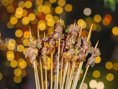 -路边摊小炉子烧烤