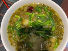 酸汤烩搅团-李记搅团•非遗陕菜(三桥店)