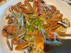 百叶咸肉蒸六月黄大闸蟹-蟹榭·本帮江浙菜·蟹宴(五角场合生汇商场店)