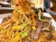 牛肉鸡蛋炒粉干-牛小隆牛肉面馆(四牌楼店)