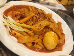 海鲜炒年糕-朴大人炭烤·韩国料理(奥帆中心海尔洲际店)