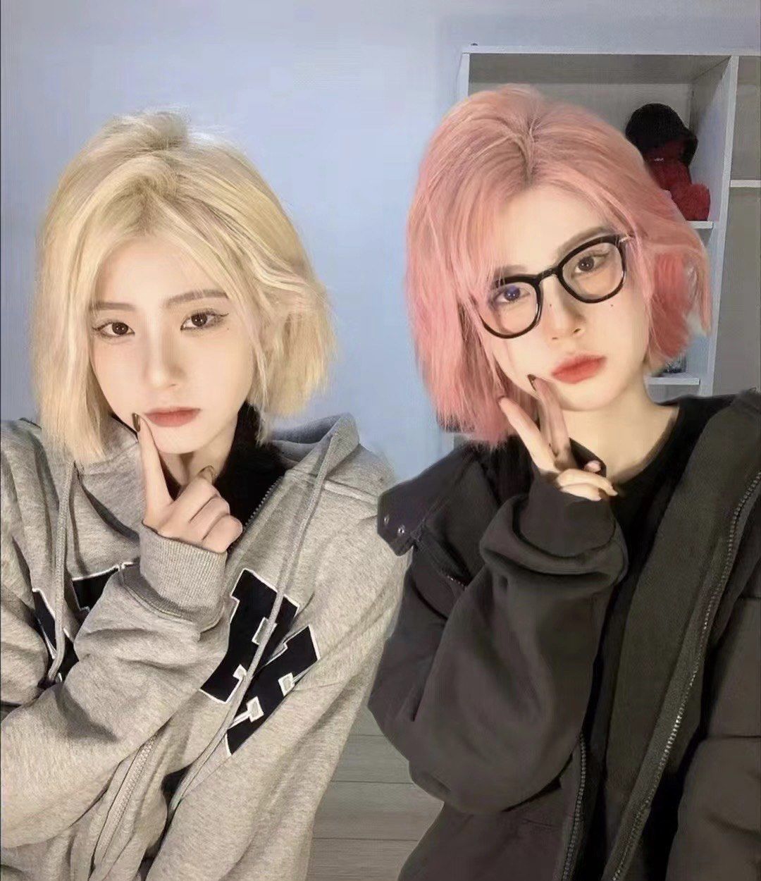 宜春染发 闺蜜发色
这两个颜色二选一