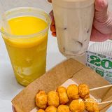 解锁豆花新喝法，这杯芒椰料好足‼️