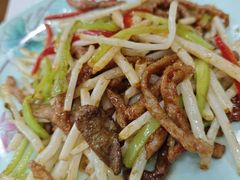 雪莲芽炒肉丝-白魁老号饭庄(交道口店)