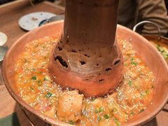 土司铜锅油焖鸡-浩海火燒雲傣家菜(芮欧百货店)