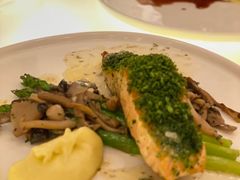 烤三文鱼-上海和平饭店华懋阁 Cathay Room