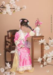 点击看大图 -后宫·古装汉服京剧儿童亲子全家福摄影