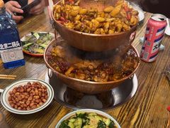 -超越炭火牛蛙火锅鸡(河东店)