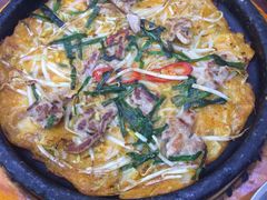 泡菜饼-神仙雪浓汤(明洞店)