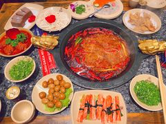 牛油红锅-蜀大侠火锅(建设路第五大道店)