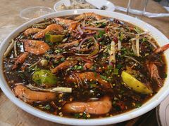 柠檬虾-玛扎烧烤私房菜