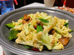 干锅花菜-小河盐帮·私家菜·烤鸭(三元桥·霄云路店)