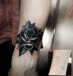 blackwork-黑旗纹身