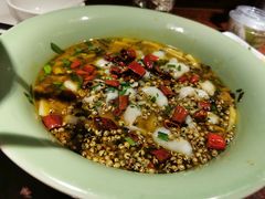 椒麻片片鱼-绿茶餐厅(华联万柳店)