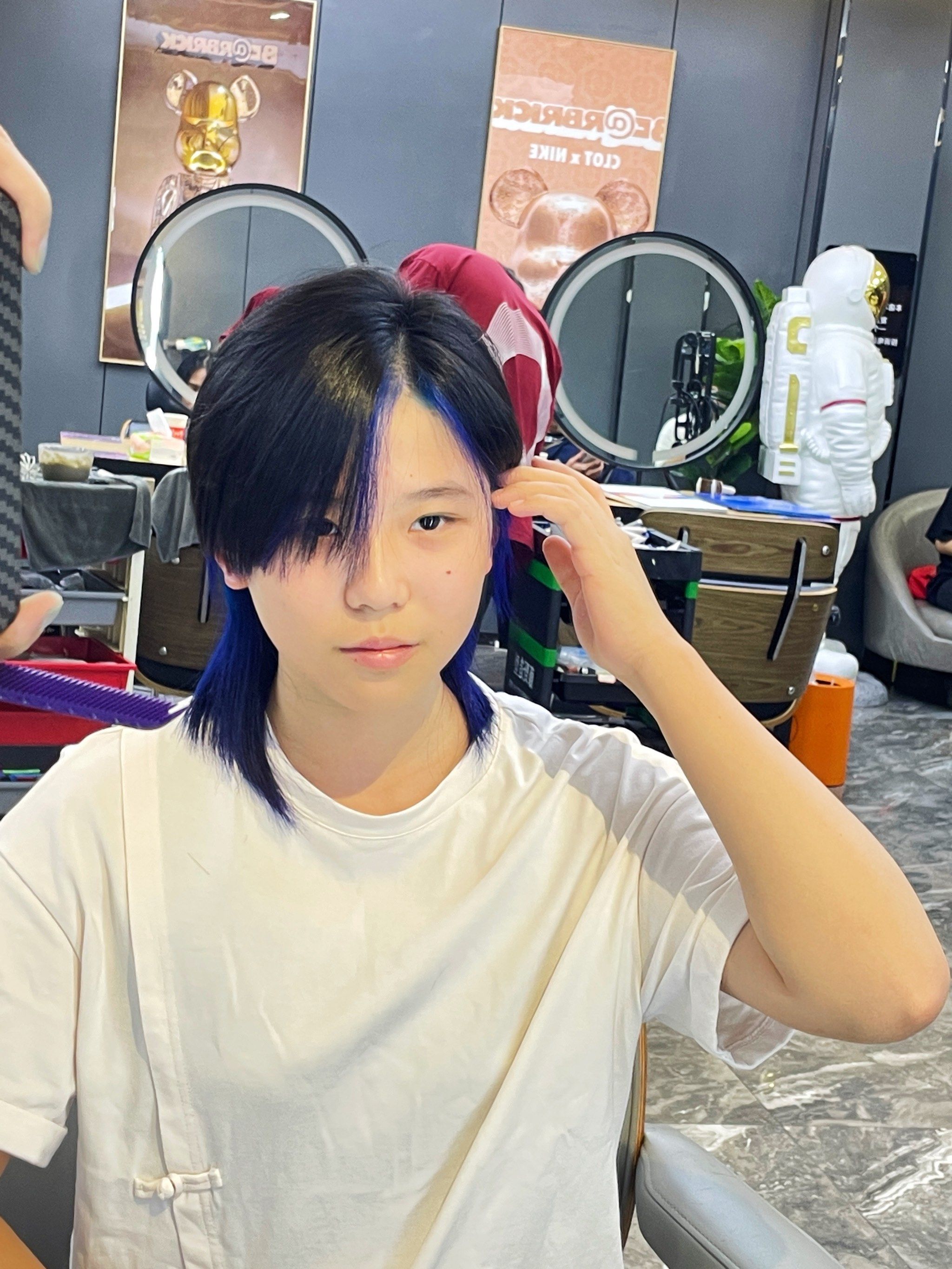 挂耳染
