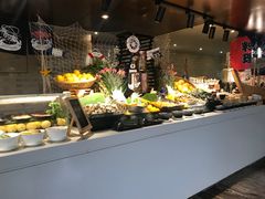 自助取餐区-威珀斯酒店·珀萃美食餐厅 | 海鲜刺身·现烤生蚝·特色烤肉