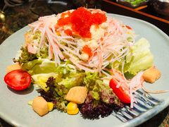 温泉蛋蟹肉沙拉-炙柒Sekinana·精致料理 烧鸟·铁板烧(海上世界店)