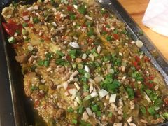 豇豆肉沫茄子-86烧烤·炭火烧烤 (石人总店)