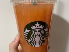 冰摇桃桃乌龙茶-星巴克(天津大悦城第二店)