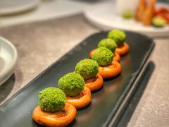 葱油饼鹅肝-木守西溪溪隐餐厅