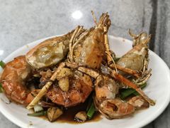 酱油王干煎生虾-新峰肉骨茶