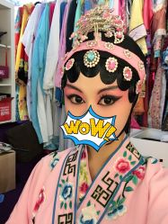 -后宫·古装汉服京剧儿童亲子全家福摄影