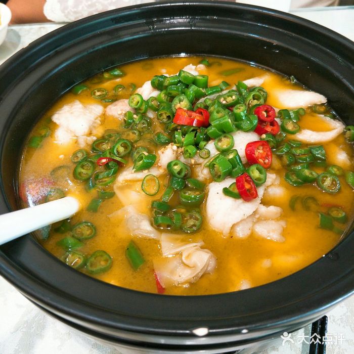 青龙正街饭店(蓉城总店)招牌青椒鱼片图片 - 第9张