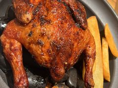 香茅蜜汁味烤美国春鸡-原石牛扒·约会餐厅(龙城万科里店)