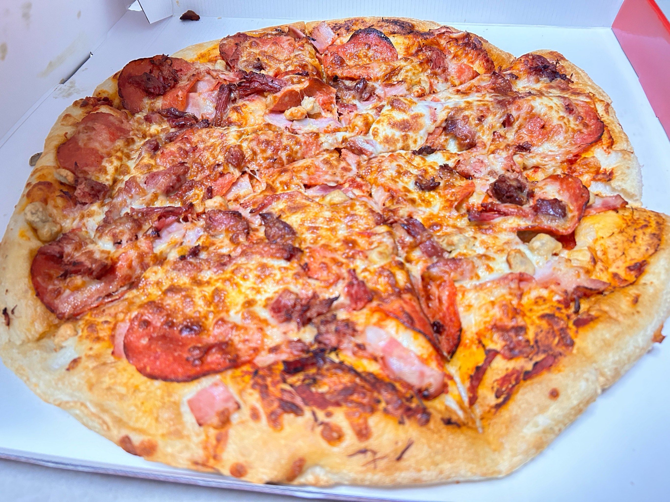 救命,十几个人都吃不完的,山姆超市的超披萨