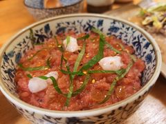 特色金枪鱼泥盖饭-鮨清日本料理