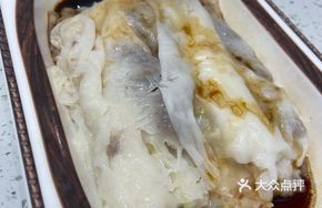 Pork and Beef Double-Slice Steamed Rice Noodle Roll