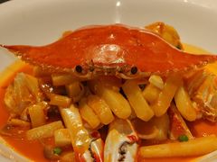 家烧土豆条梭子蟹-鲁采LU STYLE(新天地店)
