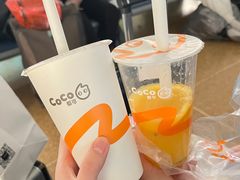 鲜芋奶茶-CoCo都可(湖滨银泰店B区店)