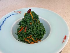 虫草花拌沙葱-伊祥·敦煌楼