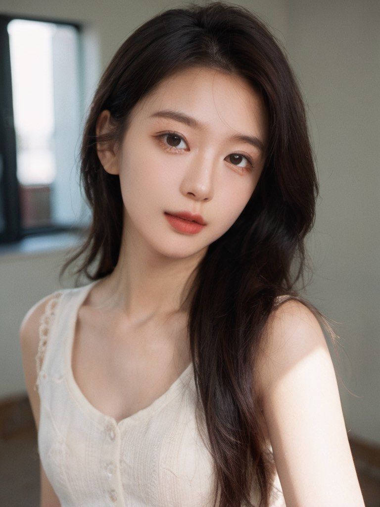 00后女孩第一次do脸