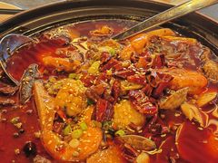 海鲜毛血旺-粤尚腾香居中餐厅(首都机场希尔顿店)