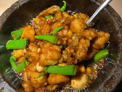 石锅杭椒牛蛙-桂满陇·锦绣江南(益田广场店)