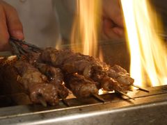 炭烤羊肉串-咖啡苑自助餐厅·中国大饭店