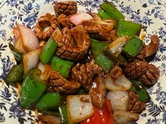 酱爆腰花猪肝拌面-阿大排档(长春这有山店)