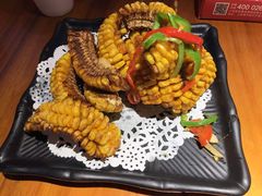 椒盐玉米-捞围鲜·港式打边炉(海阳路店)