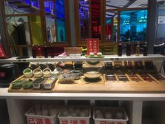自助调料区-小牛海记潮汕牛肉店(永定路店)