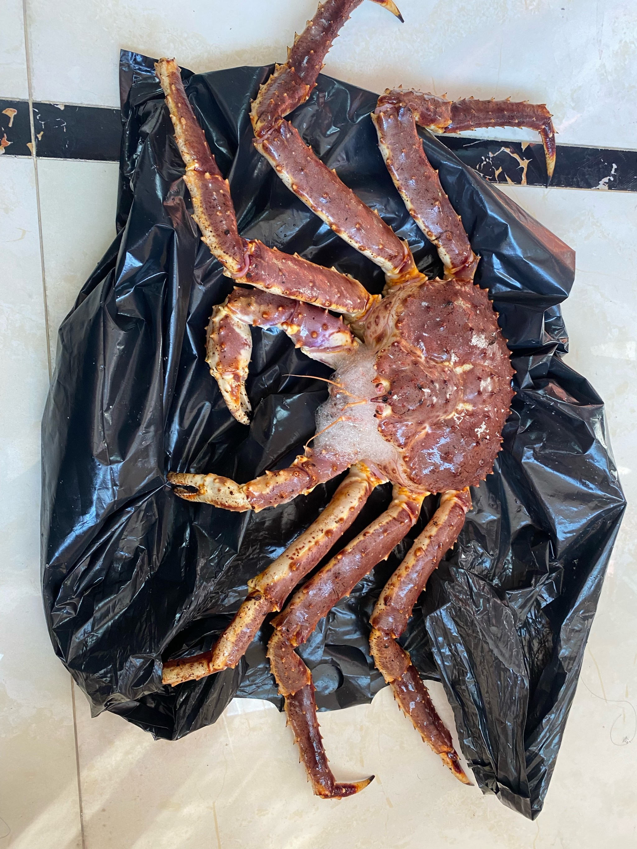 年夜饭之帝王蟹三吃