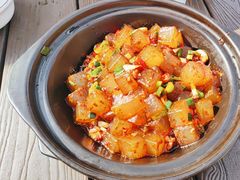 农家炒凉粉-林间山庄