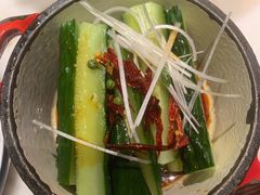 麻椒黄瓜-绿茶餐厅(财富购物中心店)