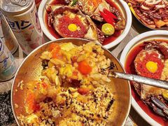 -草家酱蟹炭火烤肉店(珲春南路一店)