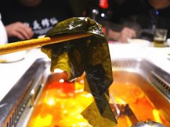 翡翠藻（裙带菜叶）-海底捞火锅鲜切牛肉主题店(长寿路店)