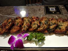 虾仁野菜饼-三人行骨头王火锅(长寿店)