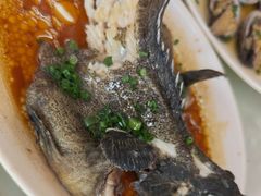 清蒸石斑鱼-红月湾海鲜饭店•沙滩海景(双月湾店)