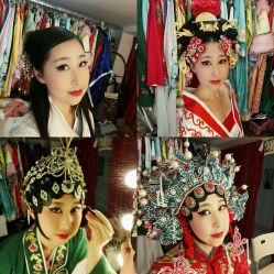 点击看大图 -后宫·古装汉服京剧儿童亲子全家福摄影